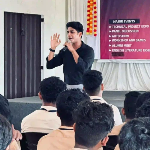 motivational speaker in kerala nihal sir speak up image